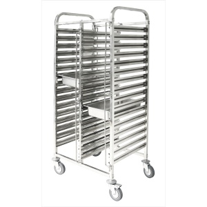 Trenton International | Double Gastronorm Trolley